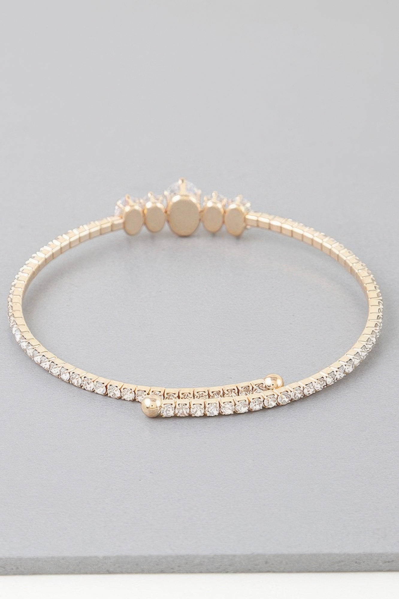Bejeweled Tiara Wrap Bracelet