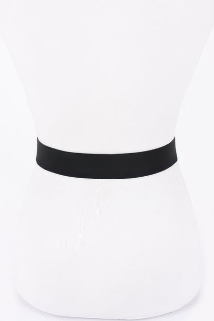 Flower Ribbon Elastic Belt