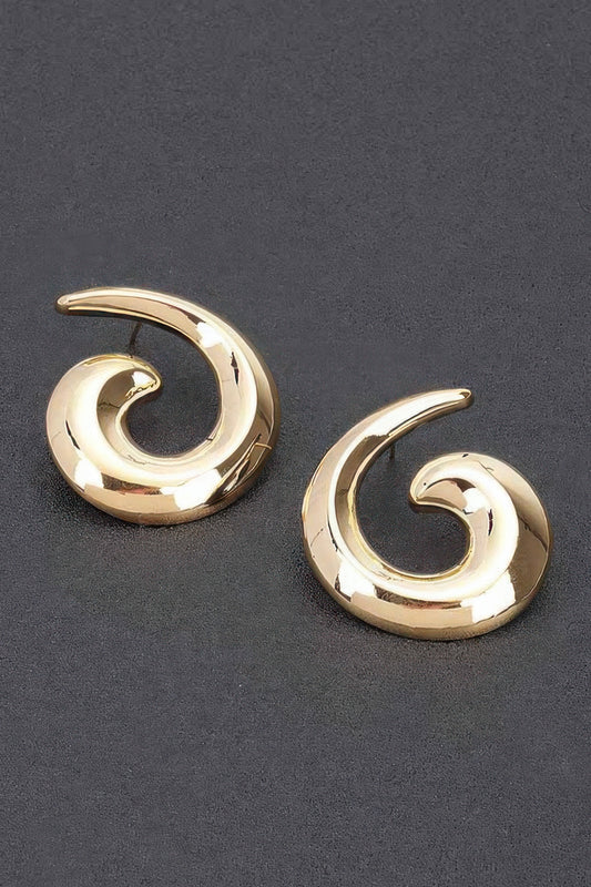 Metal Vintage Stud Earrings
