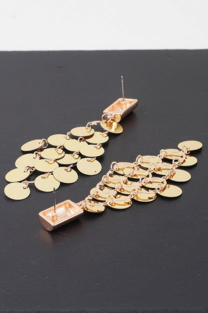 Modern Diamond Sequin Earrings
