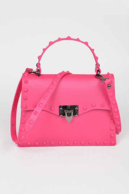 Monotone Studded Clutch