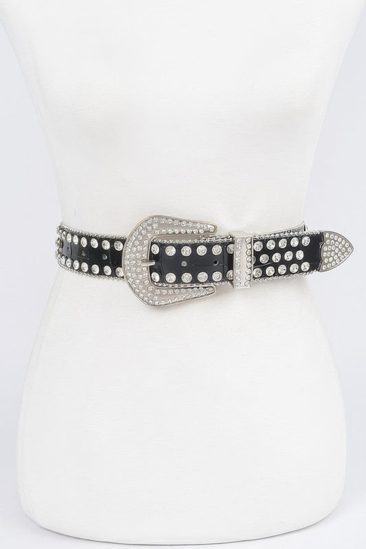 Multi Metal Stone Studded Belt