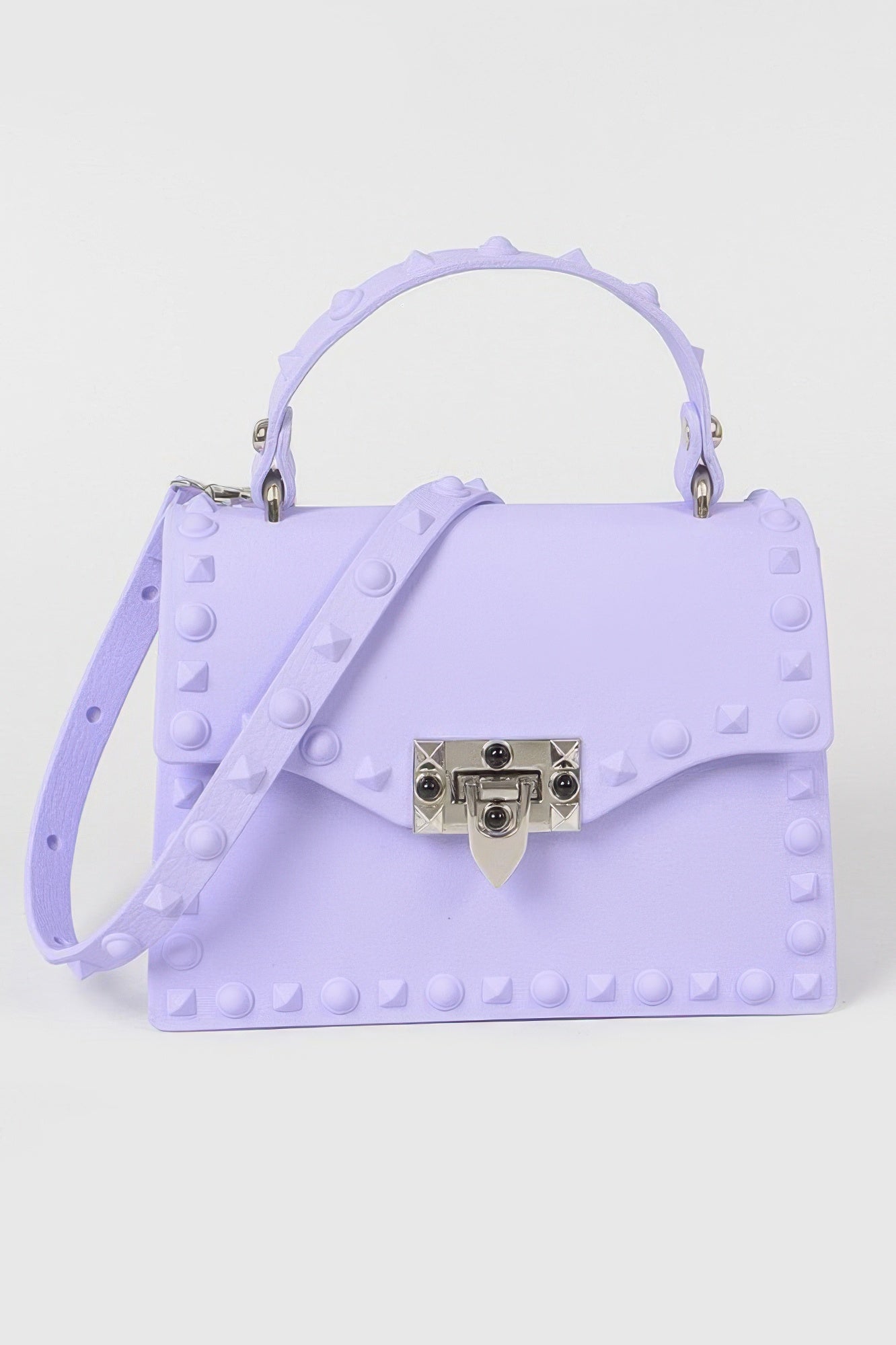 Monotone Studded Clutch