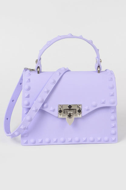Monotone Studded Clutch