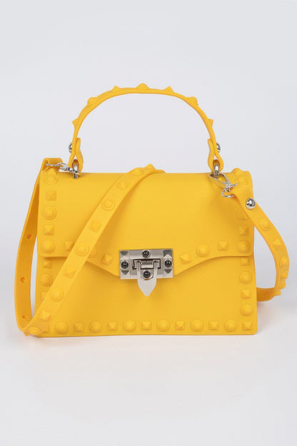 Monotone Studded Clutch