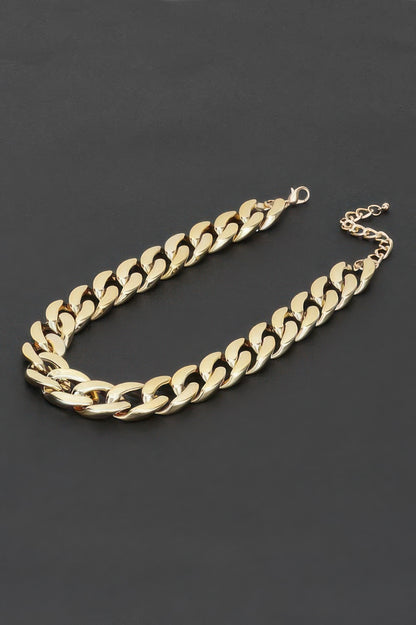 Oversized Ccb Chain Necklace