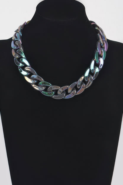 Oversized Ccb Chain Necklace
