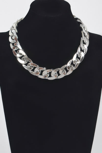 Oversized Ccb Chain Necklace