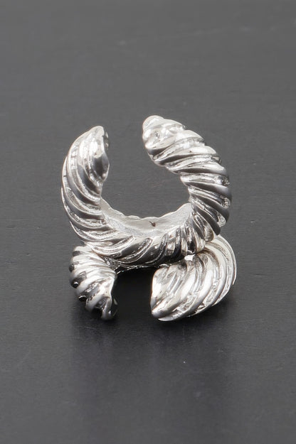 Twisted Rope Hoop Earrings