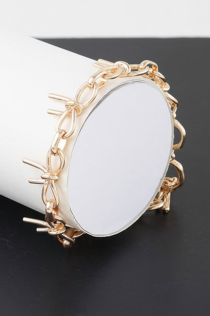 Bow Chain Bracelet