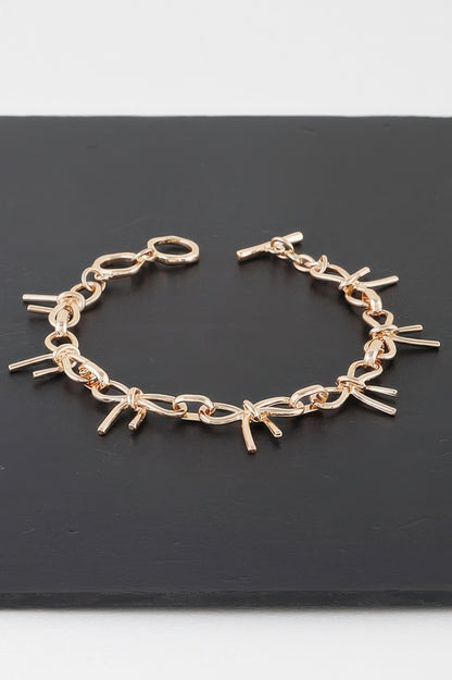 Bow Chain Bracelet
