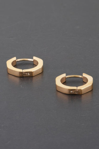 Metal Hoop Earrings