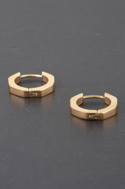 Metal Hoop Earrings