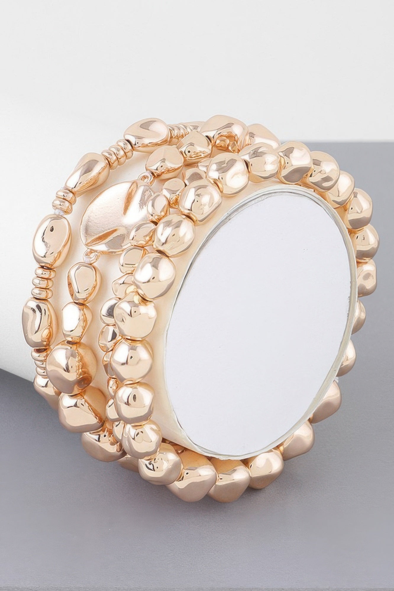 Multi Stone Beaded Bracelet