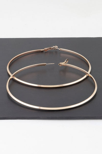 Gilded Loops Earrings