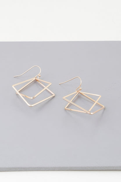 Geometric Elegance Earrings