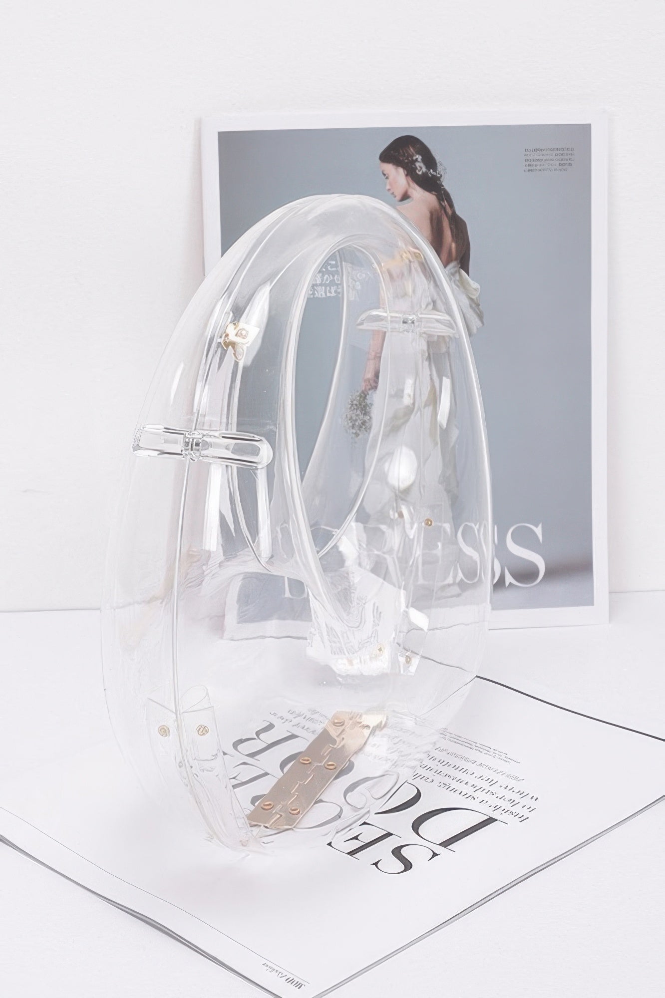 Transparent Acrylic Clutch