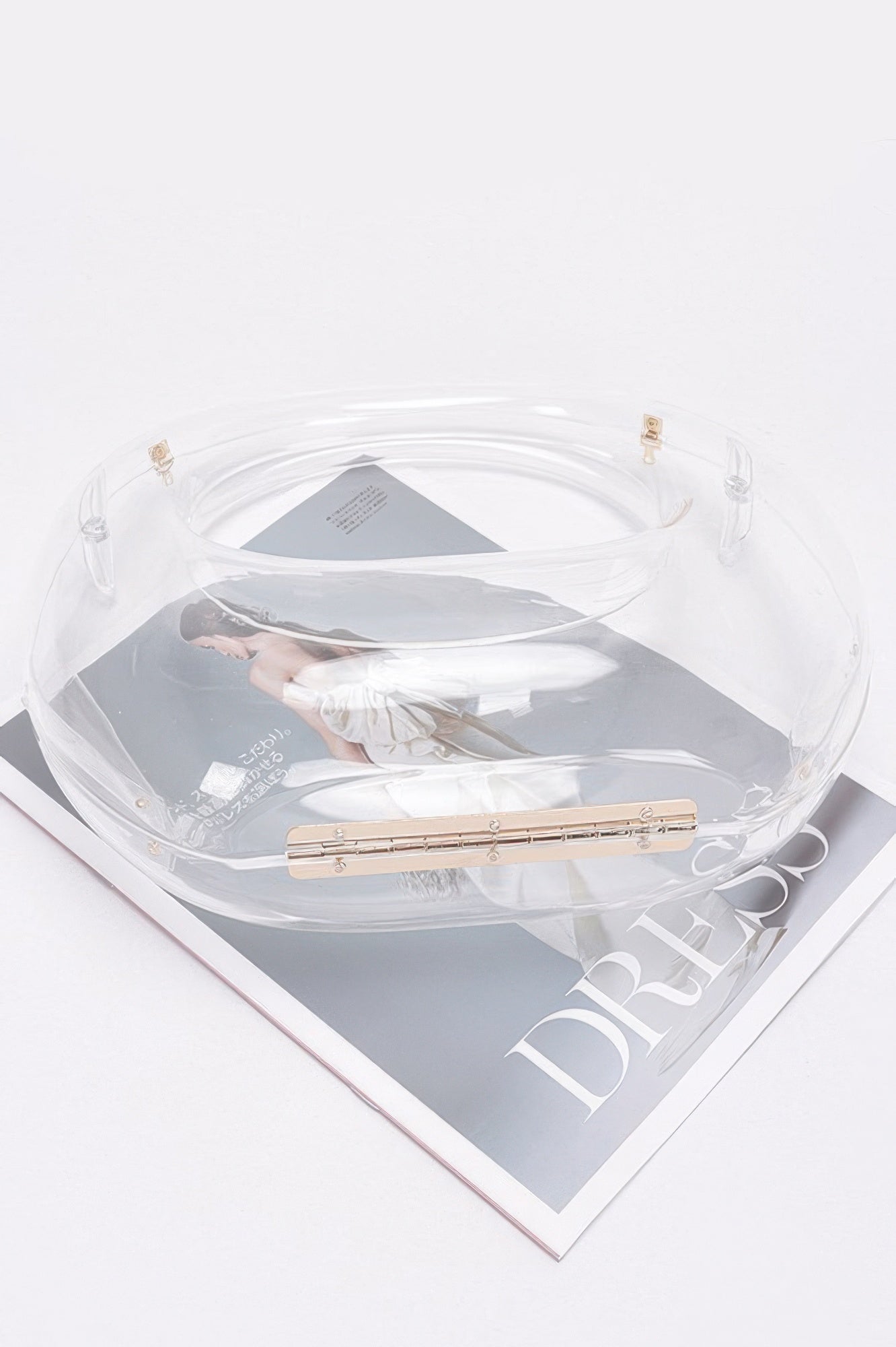 Transparent Acrylic Clutch