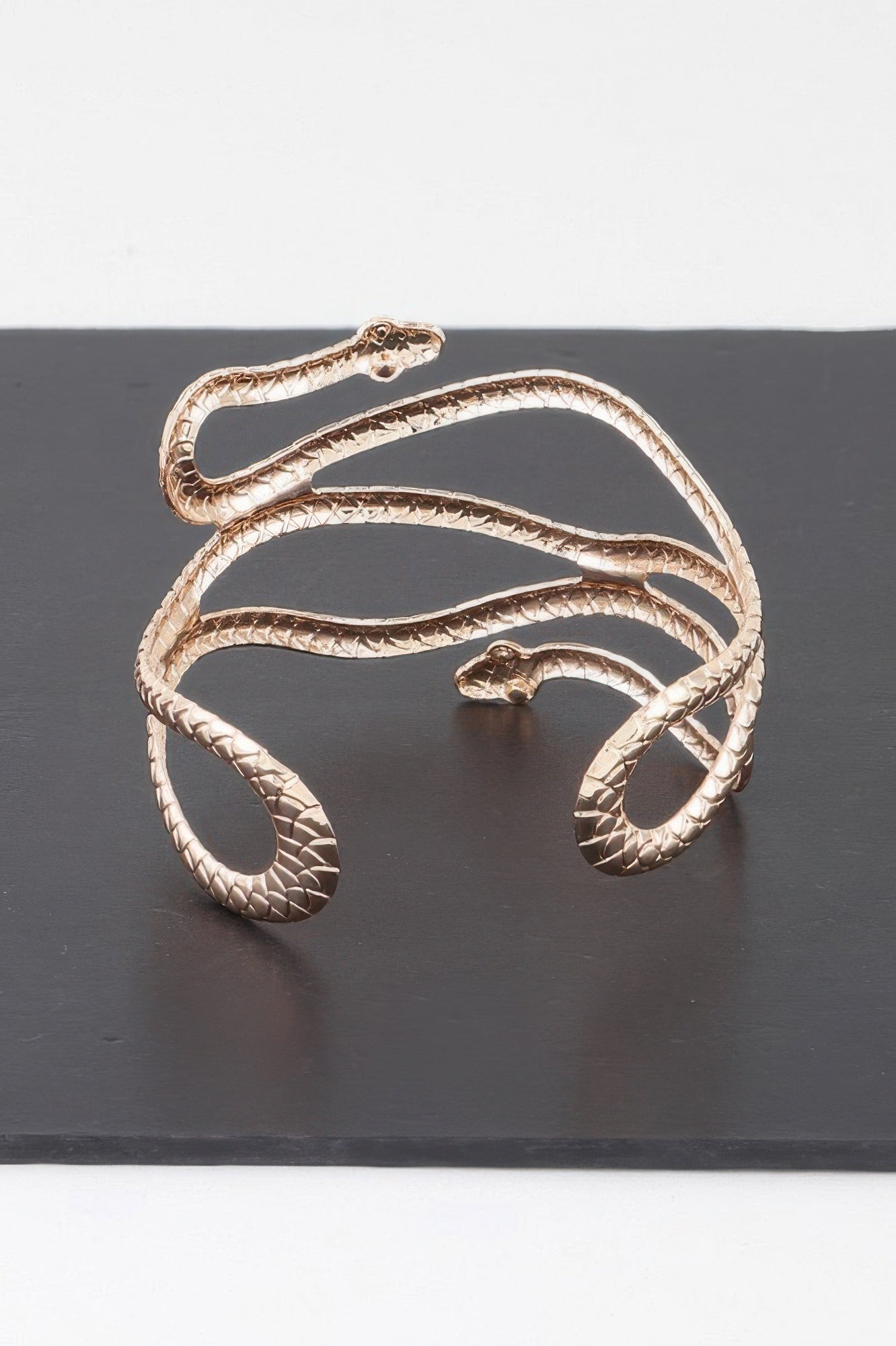Luxury Snake Wrap Cuff Bracelet