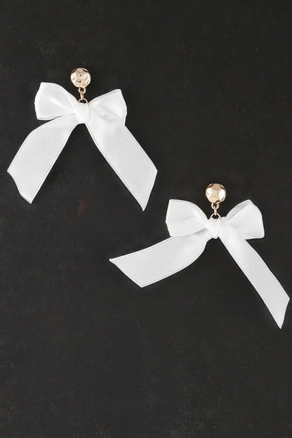 Ribbon Tied Earrings