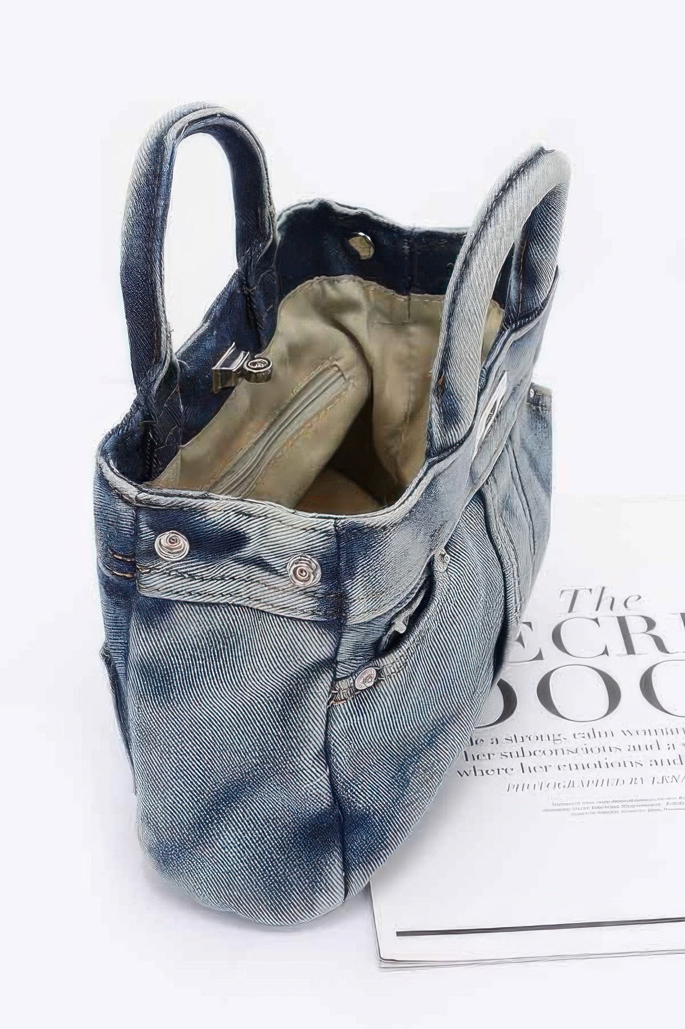 Denim Crossbody Bag