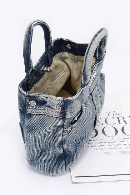 Denim Crossbody Bag