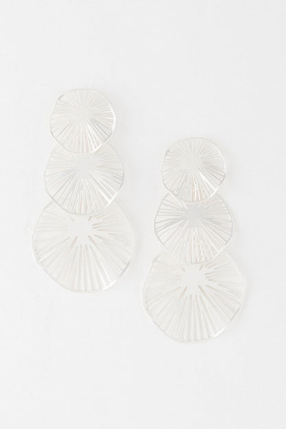 Triple Lemon Drop Earrings