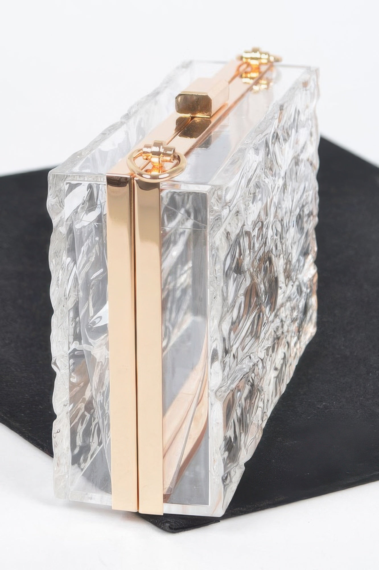 Transparent Plastic Case Clutch