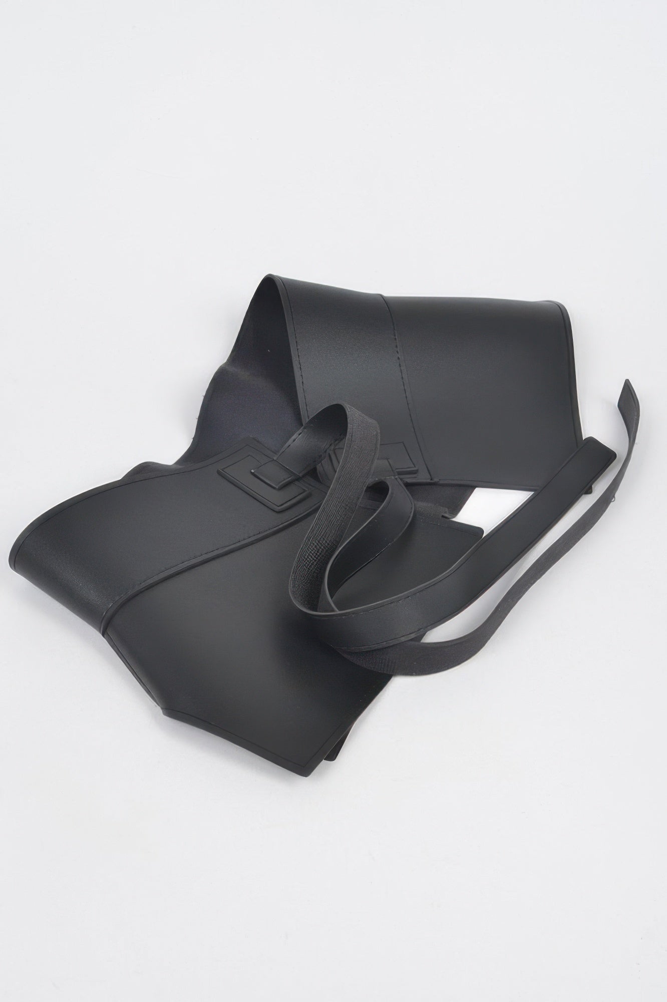 Faux Leather Skirt Belt