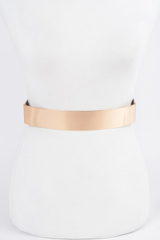 Metal Plate Elastic Belt