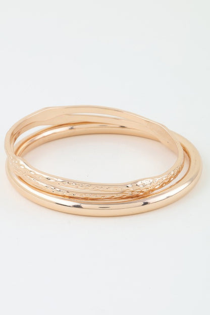 Multi Hammered Cuff Bracelet