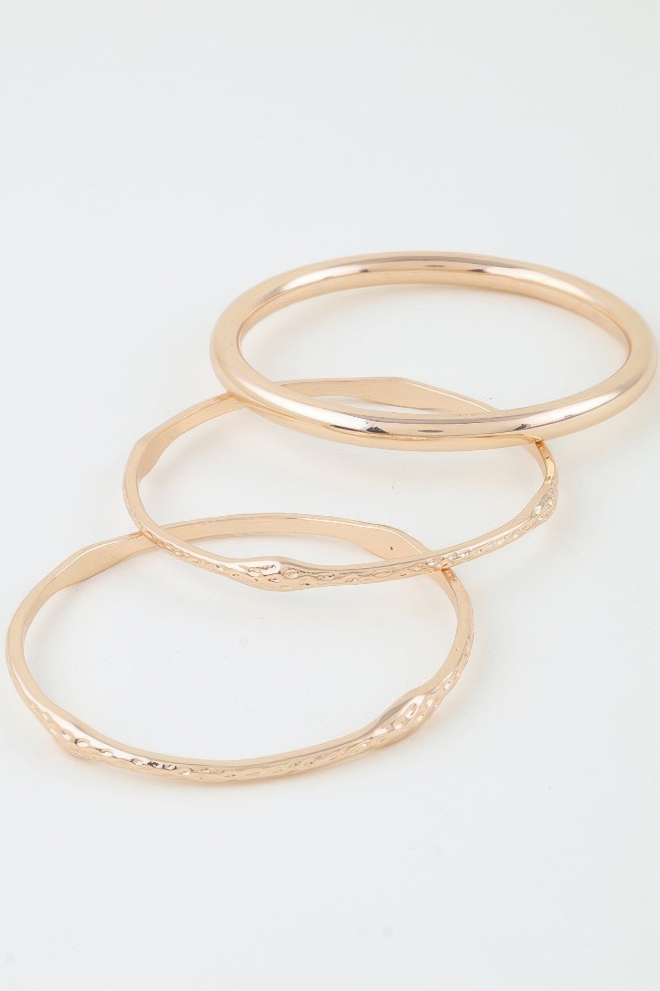 Multi Hammered Cuff Bracelet