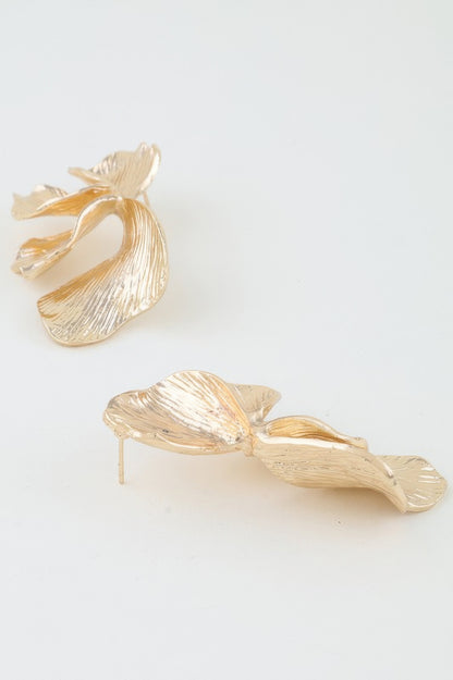 Blooming Petal Flower Earrings