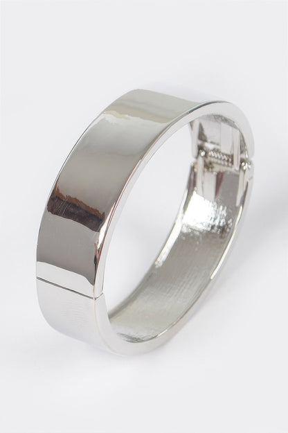 Simple Metal Bangle Bracelet