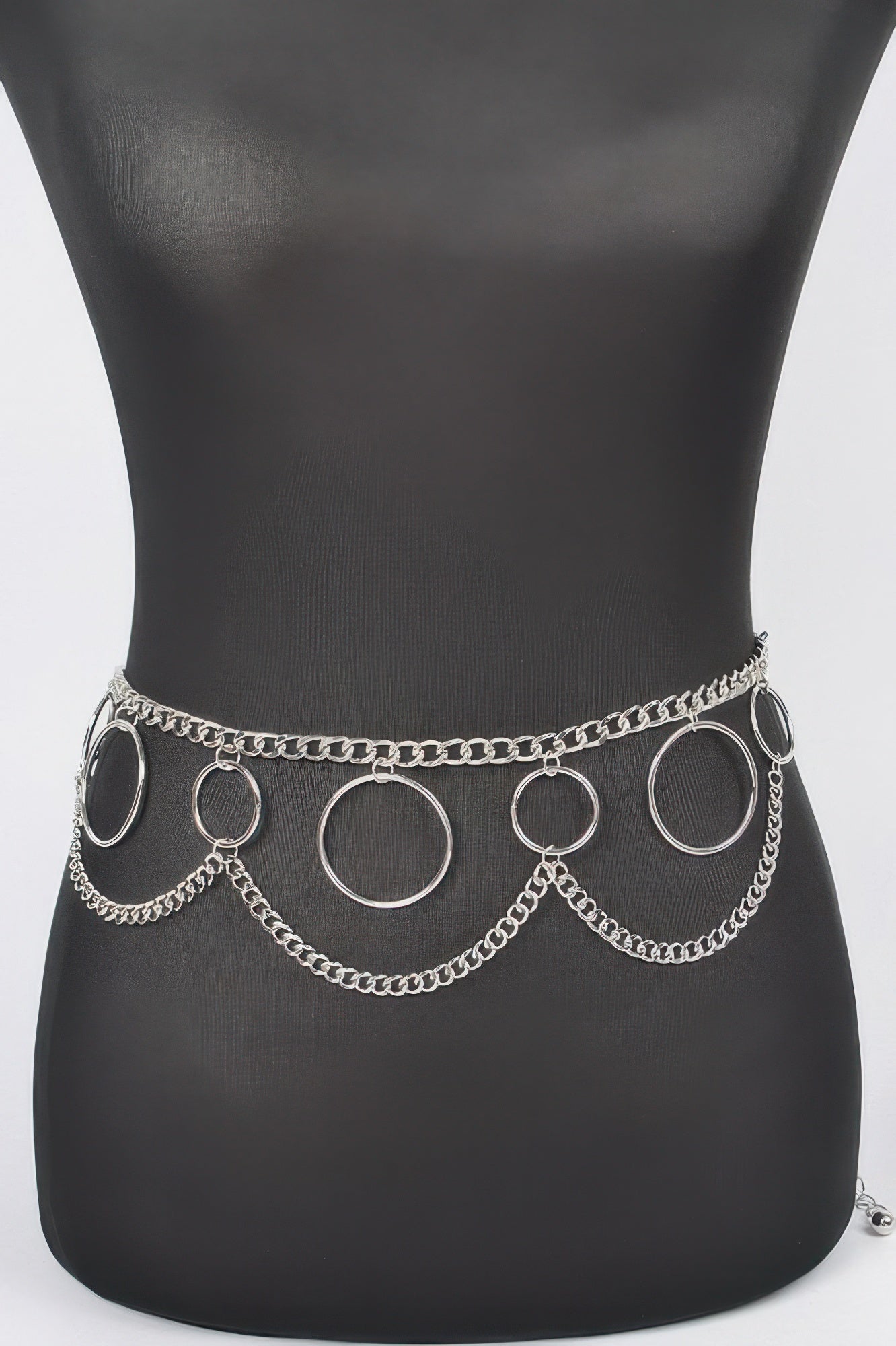 Multi O Ring Layered Chain Belt 