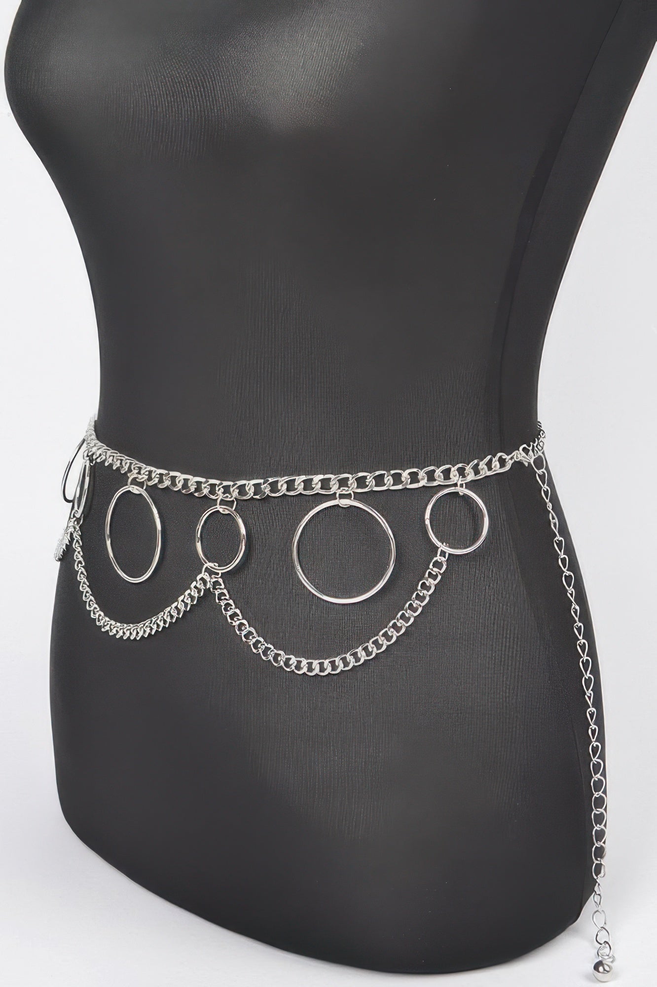 Multi O Ring Layered Chain Belt 