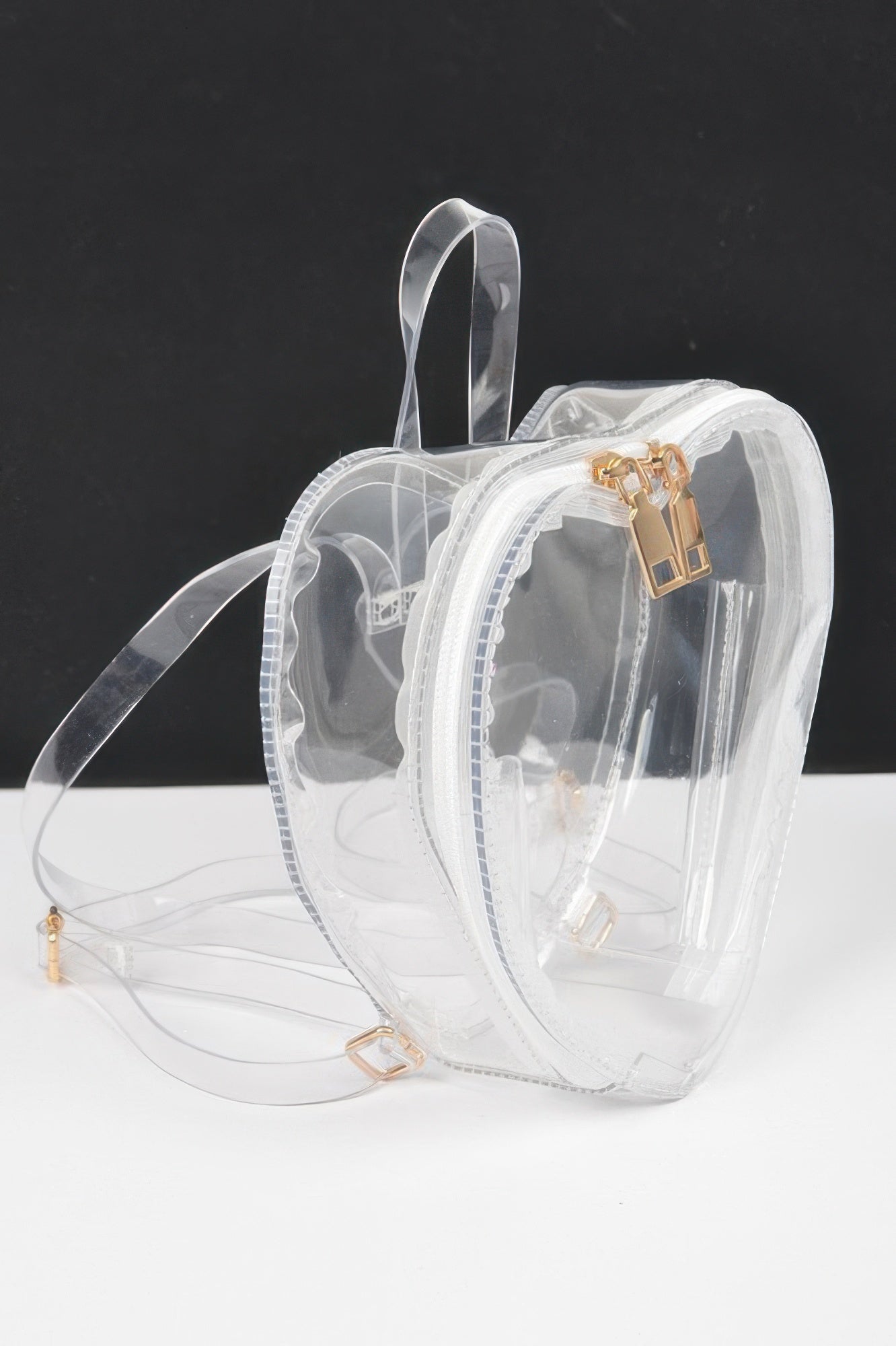 Heart Shape Clear Backpack 