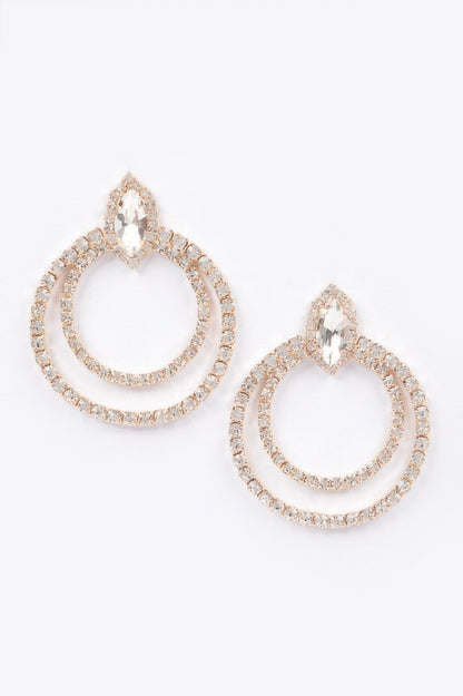 Rhinestone Earring 