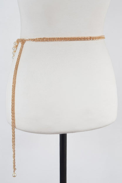 Oversize Layered Chain Belt