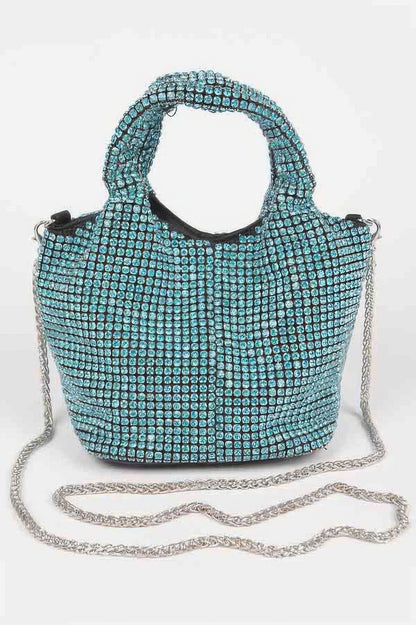 Ovesized Rhinestone Clutch