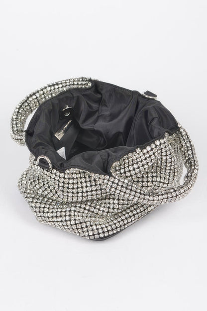 Ovesized Rhinestone Clutch