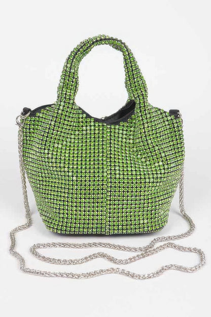 Ovesized Rhinestone Clutch