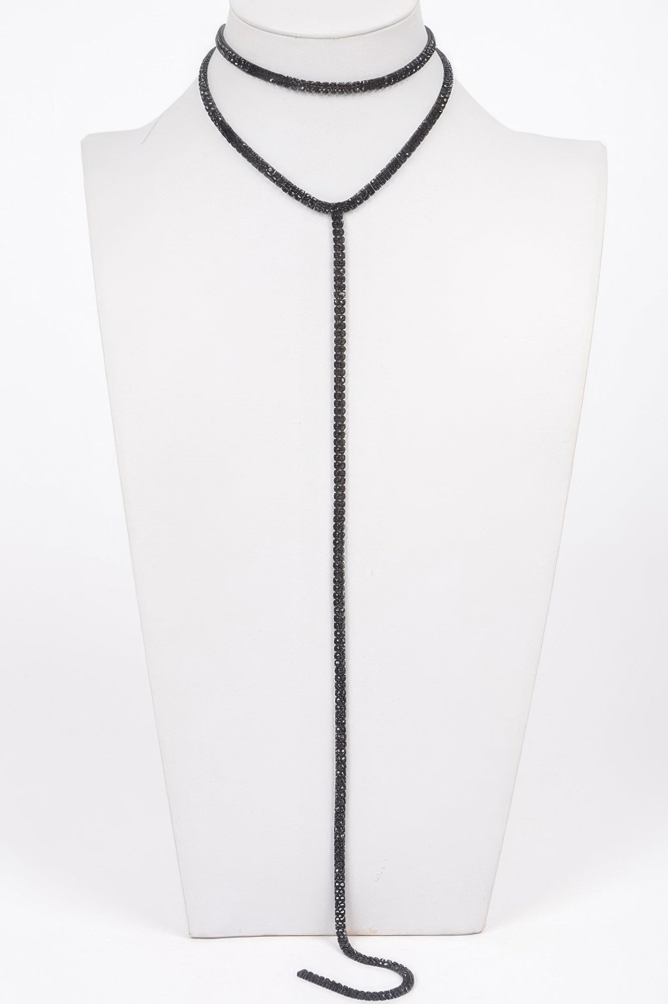 Fashionista Long Choker Necklace 