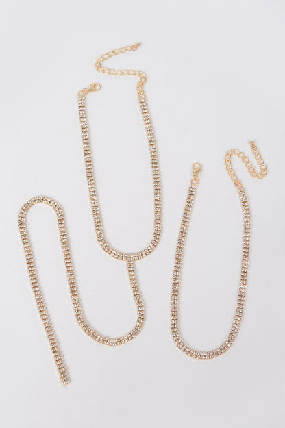 Fashionista Long Choker Necklace 