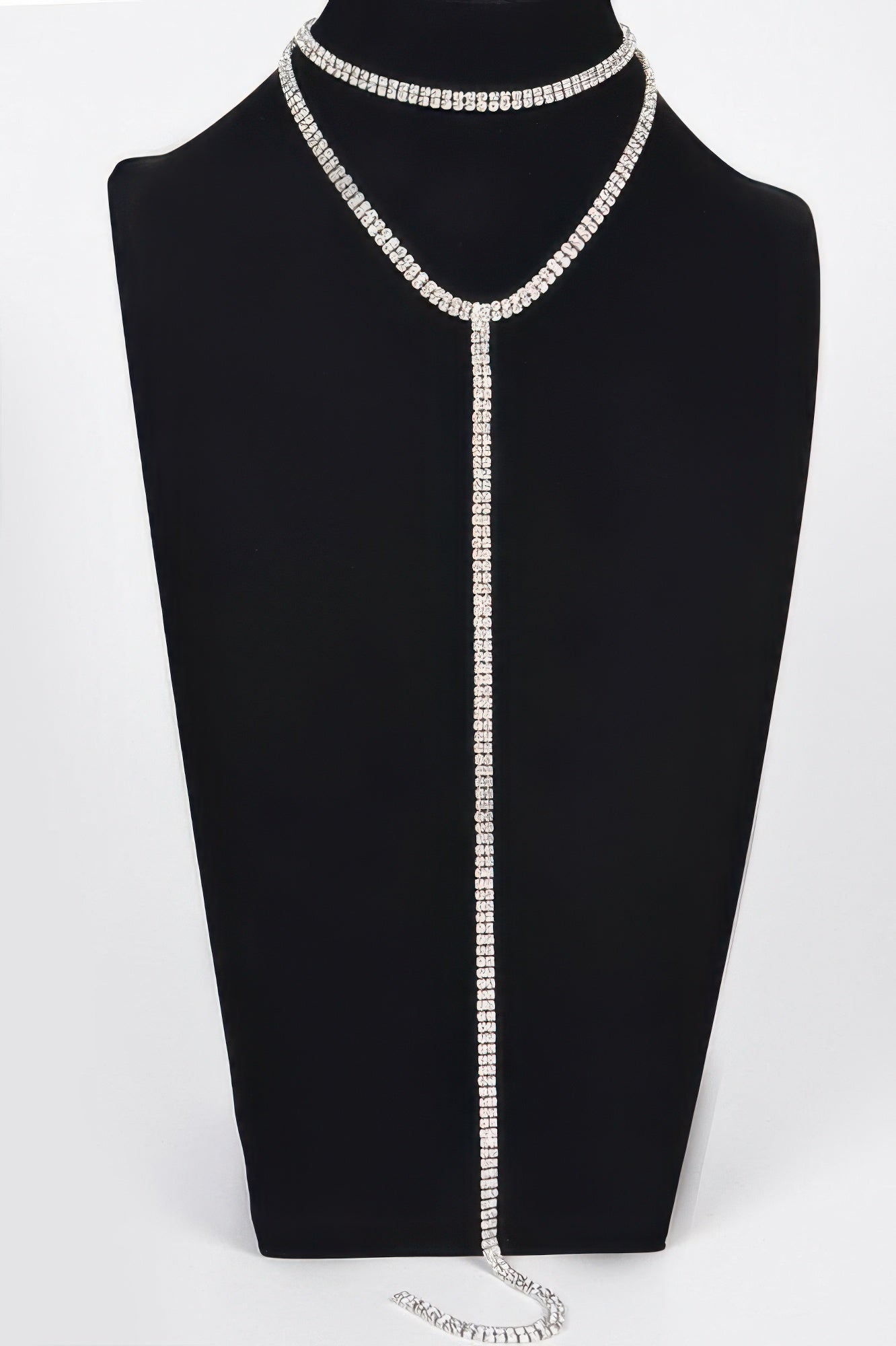 Fashionista Long Choker Necklace 