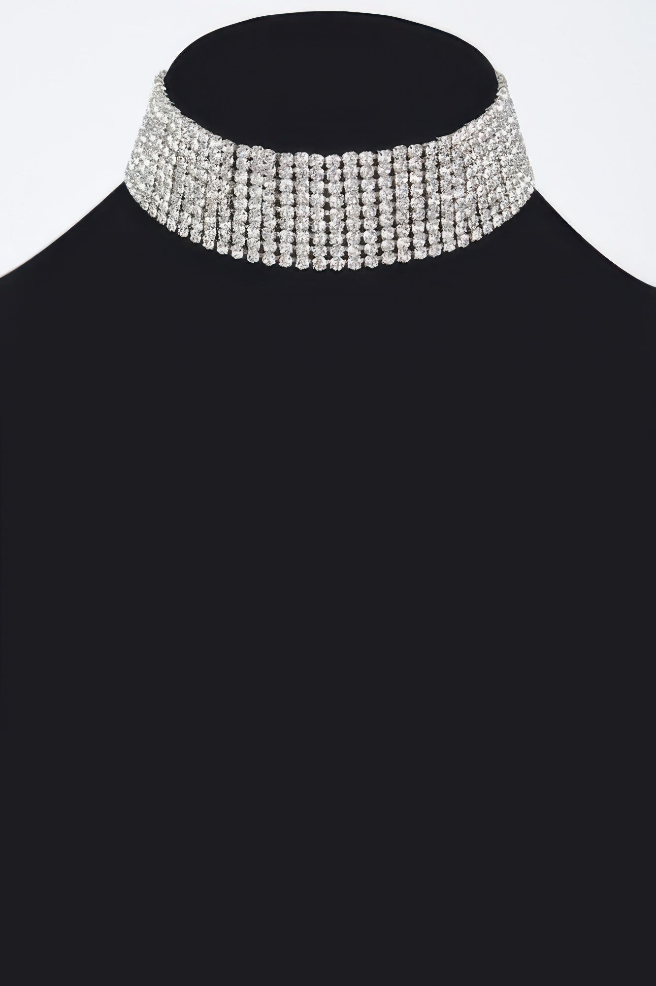 Sparkle Rhinestone Choker Necklace 