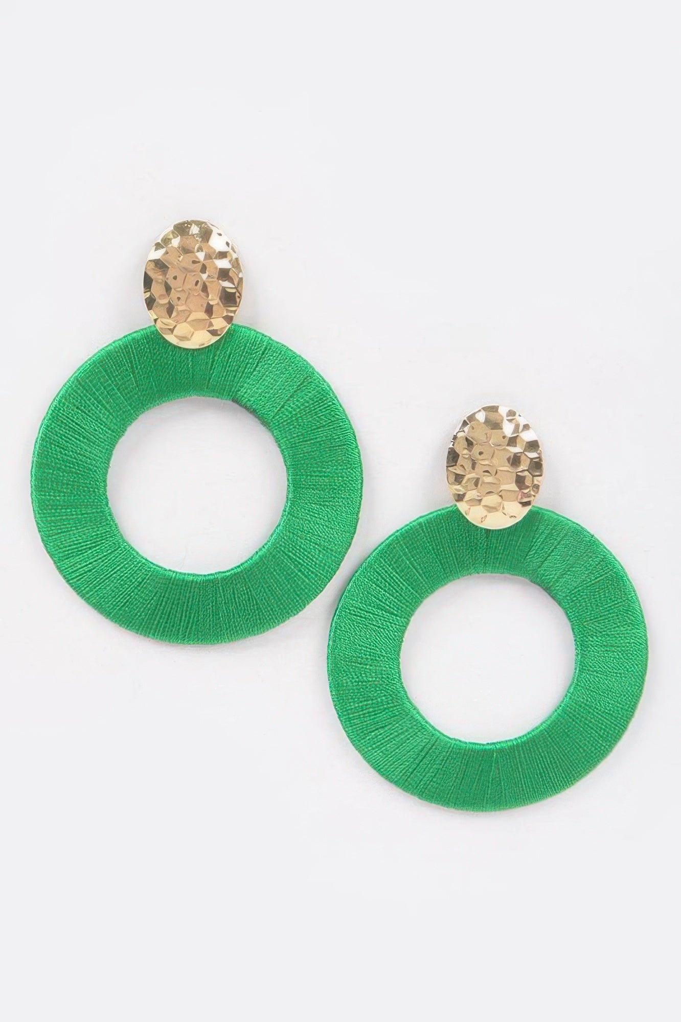 Colorful Thread Earring 