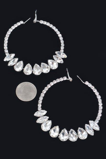Rectangle Daggle Earring 