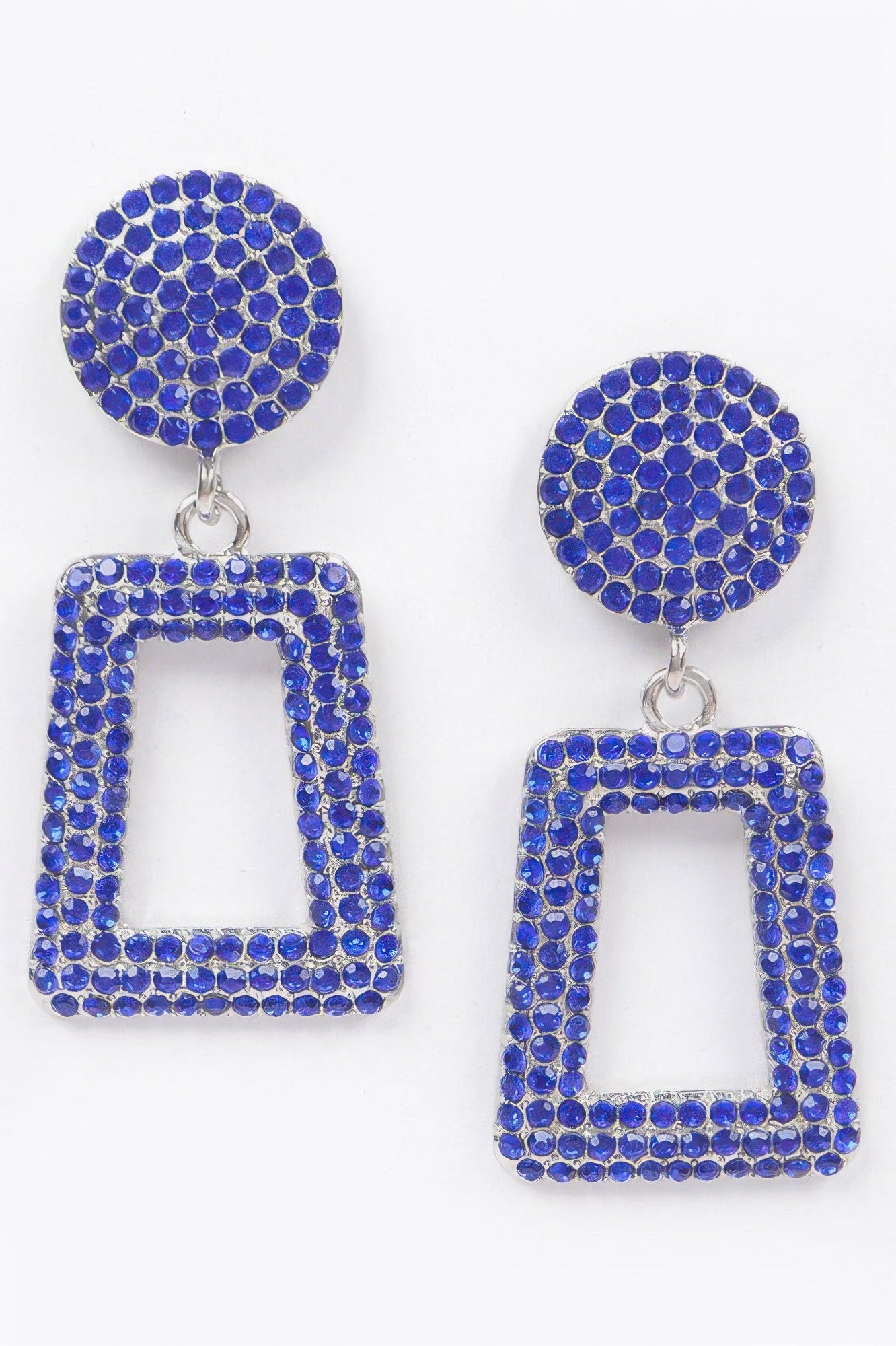 Glittered Beads Drop Earrings 