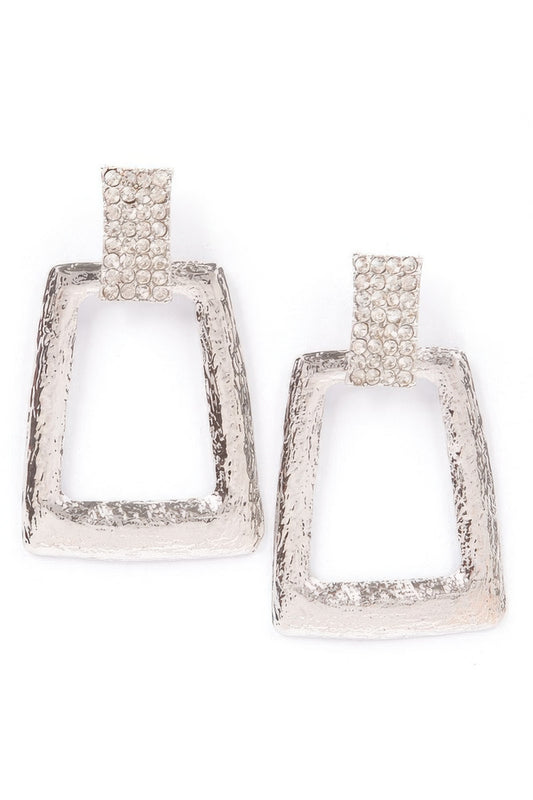 Thin Bell Drop Earrings 